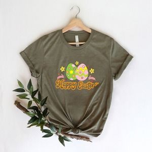 Happy Easter Shirt, Easter Shirt, Cute Easter Shirt, Easter Egg Shirt